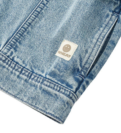 Wheat Denim Jacket - Vive - Blue