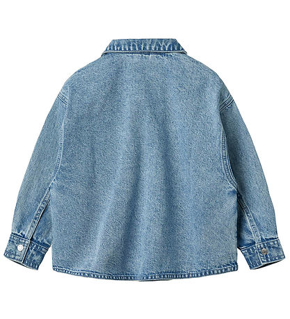 Wheat Skyrta - Gallaefni - Pappo - Blue