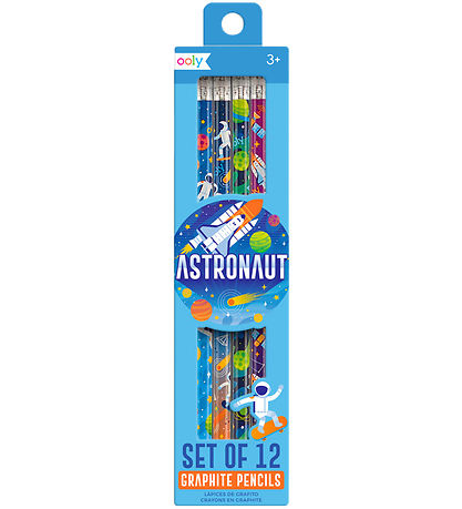 Ooly Blýantar - 12 Pakki - Astronaut