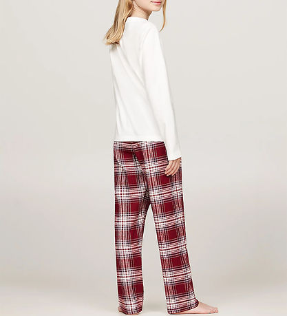 Tommy Hilfiger Schlafanzug - 2-teilig - PJ Print - Uralt White/T