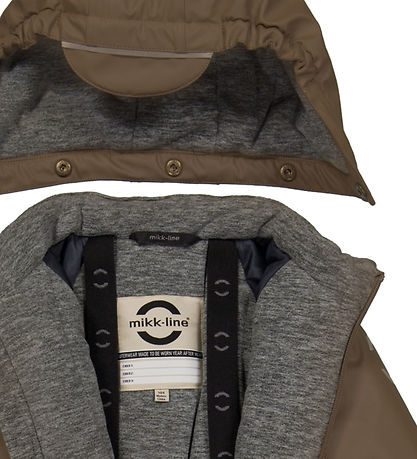 Mikk-Line Snowsuit - PU - Recycled - Chocolate Chip