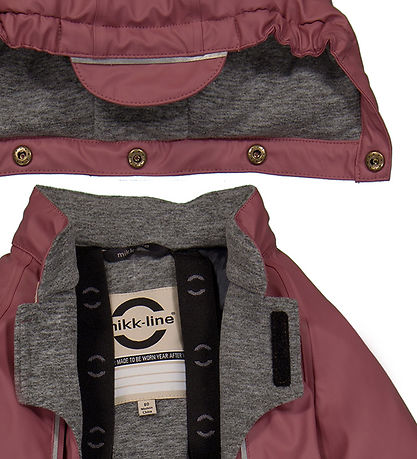 Mikk-Line Snowsuit - PU - Recycled - Rose Brown