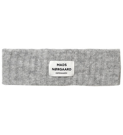 Mads Nørgaard Headband - Wool - Tosca Aschley - Light Grey Melan