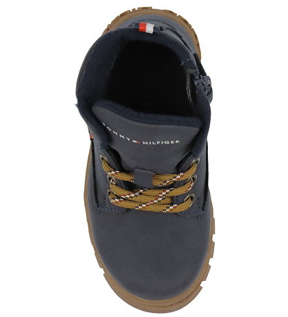 Tommy Hilfiger Stígvél - Lace-Up - Blár