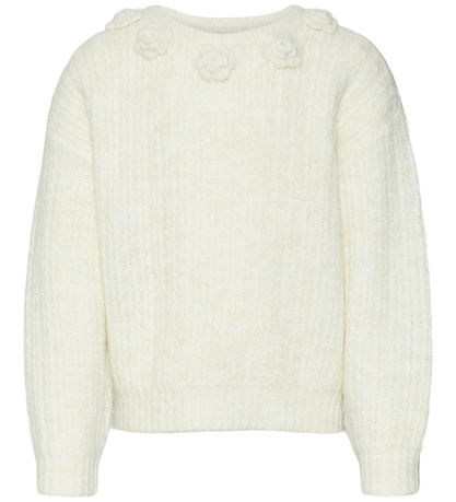 Vero Moda Girl Blússa - Prjónað - VmAletta - Birch/W. Melange