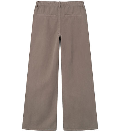 LMTD Byxor - Twill - NlfNicolizza - Chocolate Chip