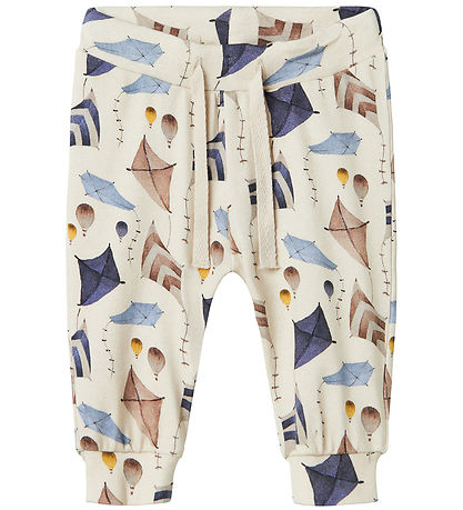 Name It Trousers - NbmNathon - Peyote Melange w. Dragons