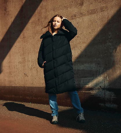 LMTD Steppjacke - NlfMyis03 Lang - Schwarz