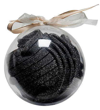 Kids Only Socken - KogElena - 2er-Pack - Black m. Silber Glitter