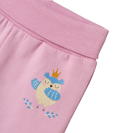 Name It Sweatpants - NbfVrille - Pastel Lavender/Bird