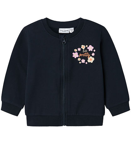 Name It Joggingpeysa -rennd - NbfVrille - Darl Sapphire/Blóm