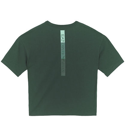 EA7 T-Shirt - Käfer m. Schwarz/Weiß/Grau