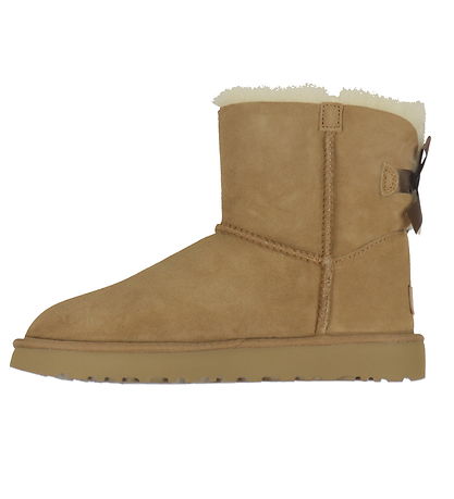 UGG Teddy Boots - W Mini Bailey Bow II - Chestnut