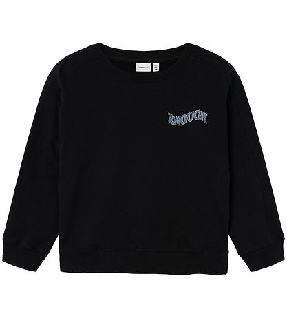 Sweat-shirt Name It - Nkfoldet - Noir