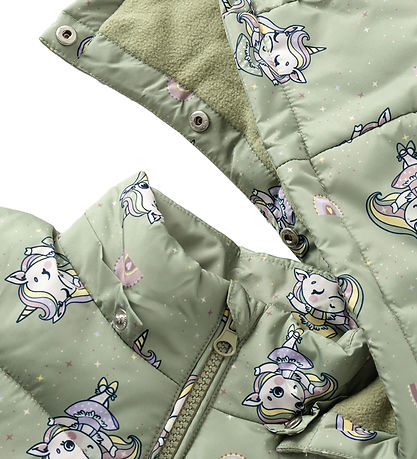 Name It Puffer Jacket - NmfMay - Seagrass