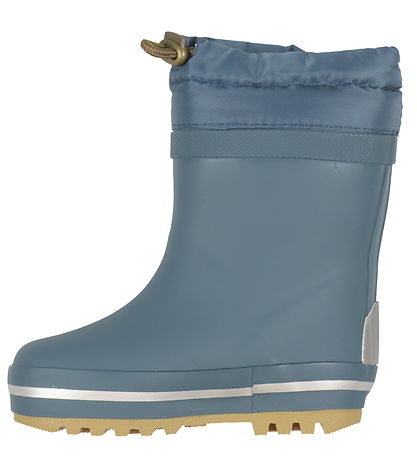 Mikk-Line Rubber Boots w. Lining - Orion Blue