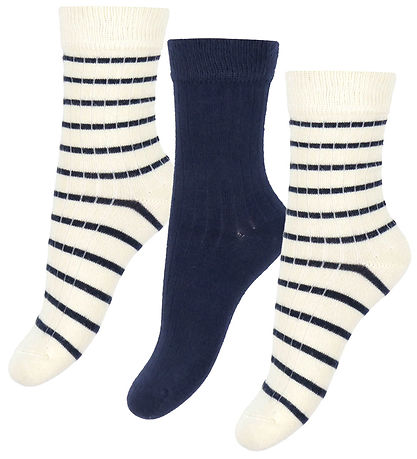 Minipop Socks - Bamboo - 3-Pack - Navy