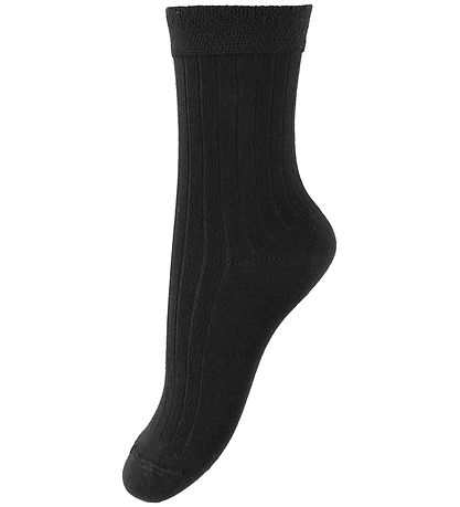 Minipop Socken - Bambus - 3er-Pack - Schwarz