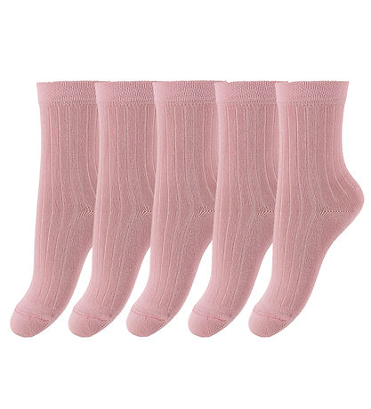 Minipop Socken - Bambus - 5er-Pack - Rose