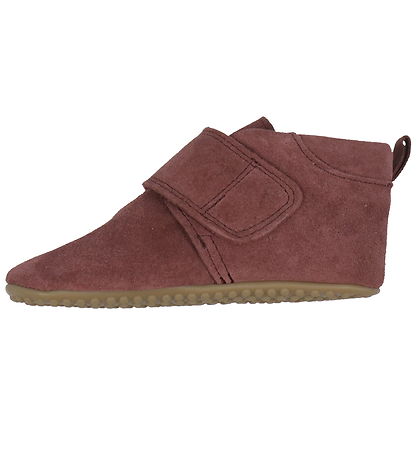 Chaussures en cuir à semelle souple Pom Pom - Débutants Velcro -