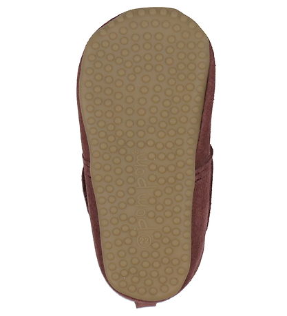 Chaussures en cuir à semelle souple Pom Pom - Débutants Velcro -