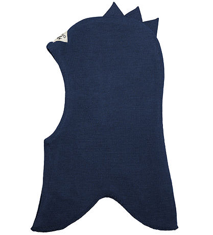 Racing Kids Balaclava - Wool/Cotton - 2-layer - Classic Navy w. 