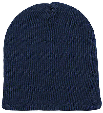 Racing Kids Beanie - Wool/Cotton - Classic Navy
