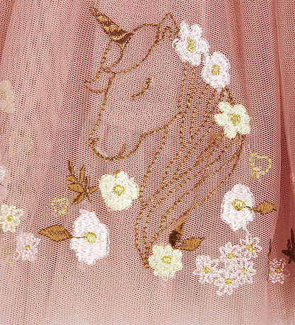 Hust and Claire Skirt - Ninna - Ash Rose w. Flowers