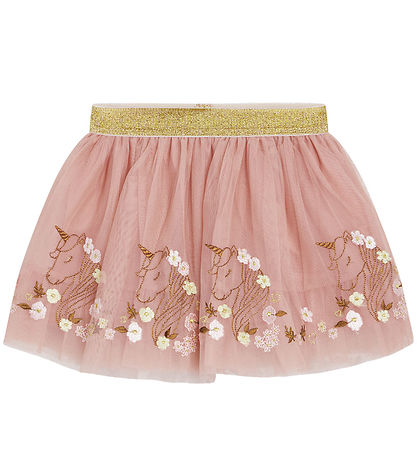 Hust and Claire Skirt - Ninna - Ash Rose w. Flowers