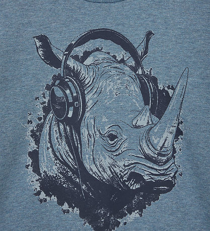 Hust and Claire Sweatshirt - Sejer - Ocean Melange w. Rhino