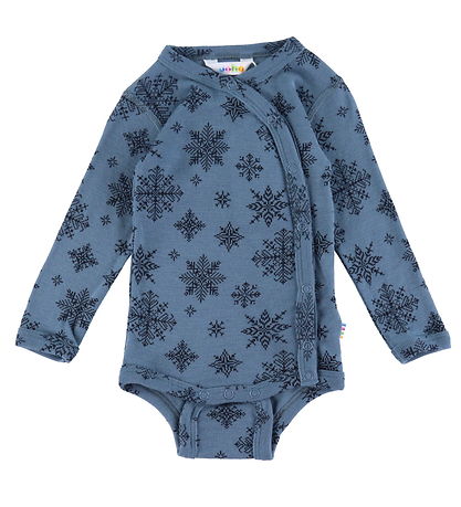 Joha Wrap Bodysuit L/æ - Wool - Blue