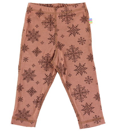 Joha Leggings - ull - Rust frv.