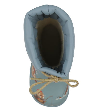 CeLaVi Termostövlar m. Foder - Rök Blue m. Tryck
