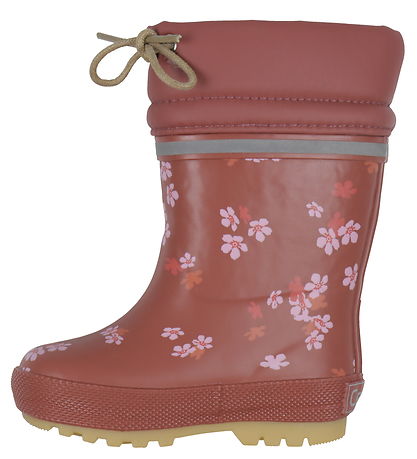 CeLaVi Thermostiefel Mit Futter - Apple Butter m. Blumen