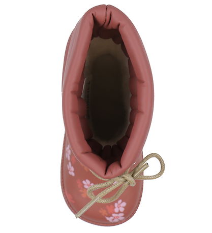 CeLaVi Thermostiefel Mit Futter - Apple Butter m. Blumen