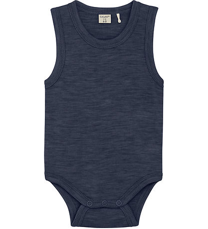 CeLaVi Bodysuit u/æ - Wool - Naval Academy Melange