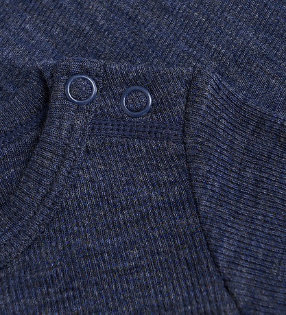 CeLaVi Bodysuit L/æ - Wool - Naval Academy Melange