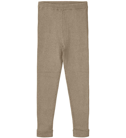 Fliink Leggings - Prjónað - Avo - Hummus