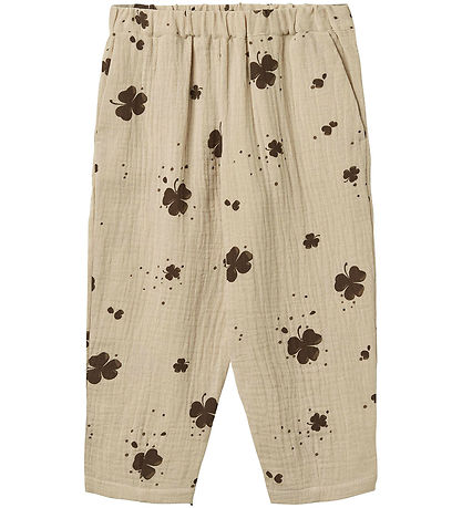 Fliink Trousers - Muslin - Clover - Hummus/Carafe
