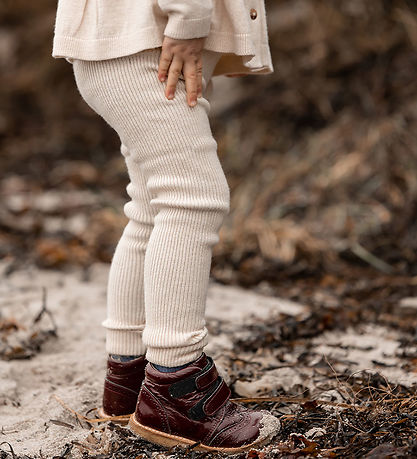 Fliink Leggings - Prjónað - Benna Rib - Sandshell