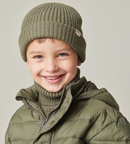 MarMar Beanie - Knitted - Atlas - Olive Leaf