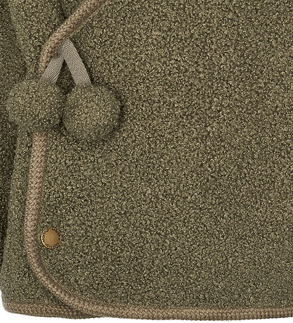 MarMar Fleece Jacket - Teddy - JoJo - Olive Leaf