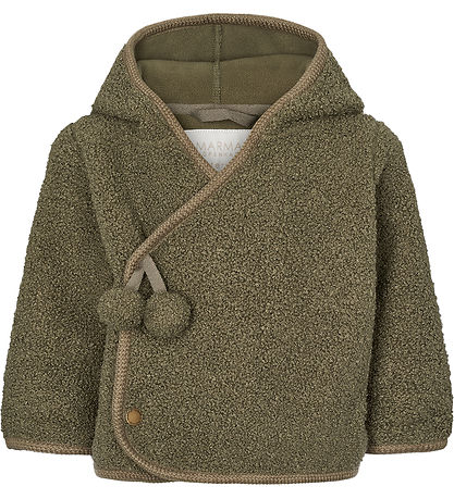 MarMar Fleece Jacket - Teddy - JoJo - Olive Leaf