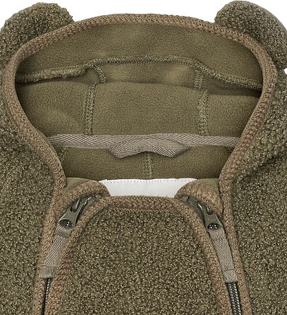 MarMar Fleece Suit - Teddy - Robert B - Olive Leaf
