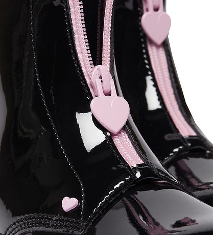 Dr. Martens Stiefel - Bex Heart - Schwarz/Pale Pink