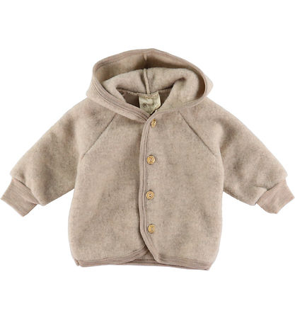 Engel Cardigan - Wool - Sand Melange