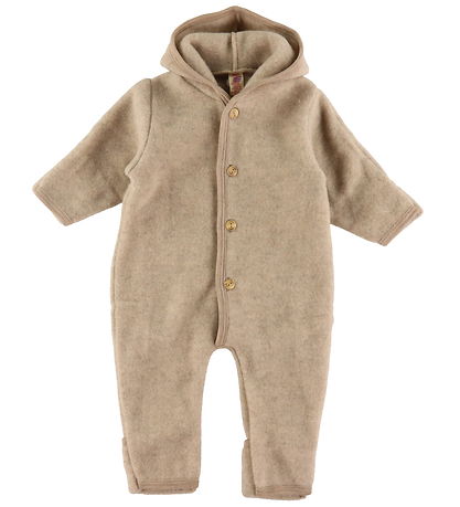 Engel Pramsuit - Wool - Sand Melange