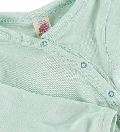 Engel Wikkelromper L/æ - Wol/Zijde - Pastel Mint