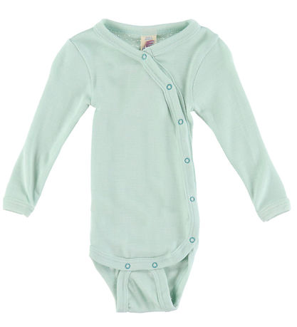 Engel Wikkelromper L/æ - Wol/Zijde - Pastel Mint