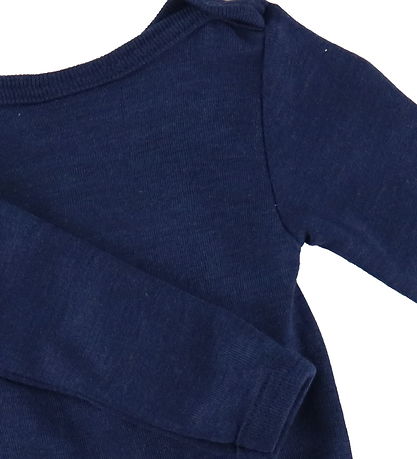 Engel Romper L/æ - Wol/Zijde - Navy